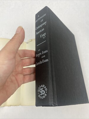 洋書 Dictionary  Contemporary American Usage A dictionary of contemporary American usage, by Bergen Evans