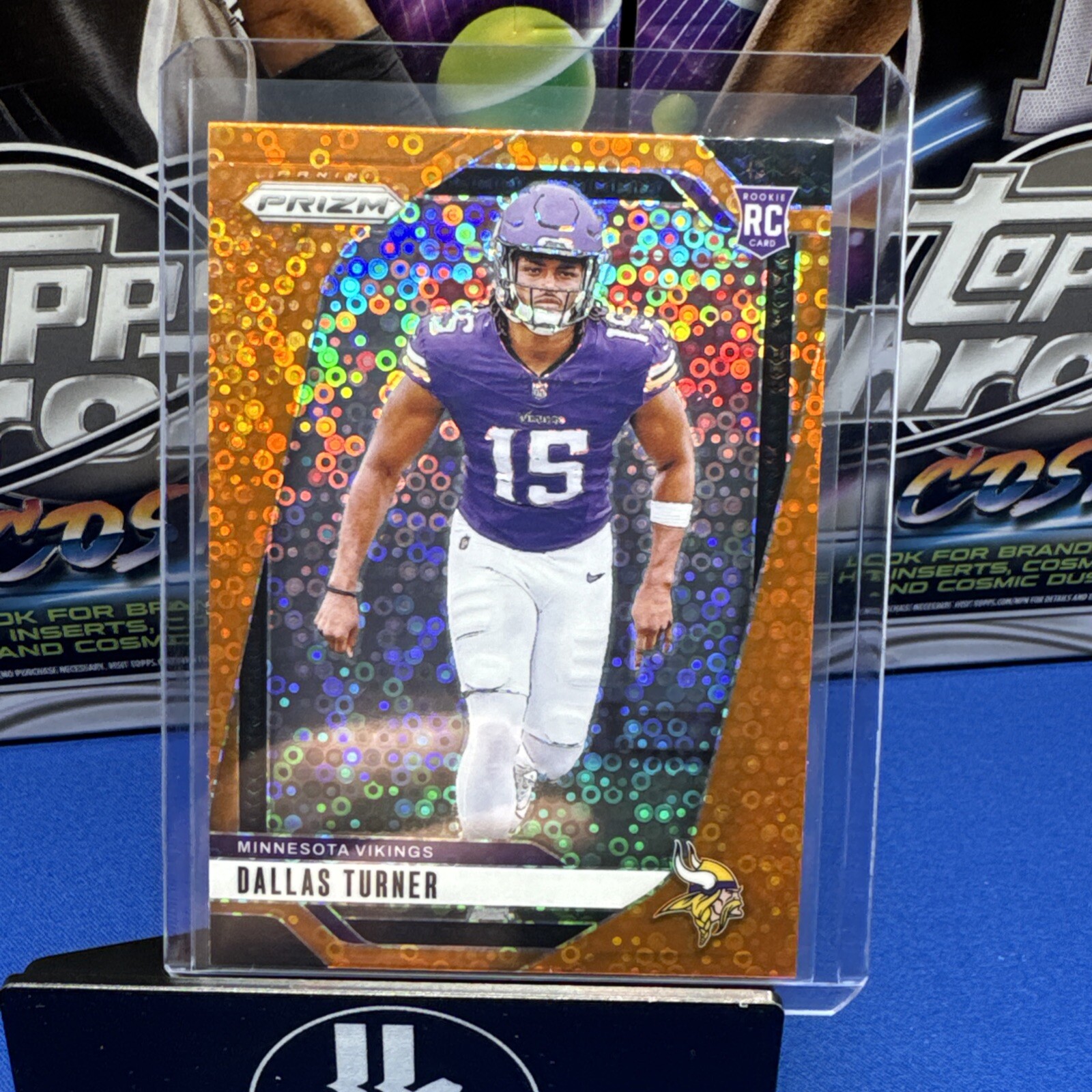 2024 Panini Prizm - Rookies Disco Prizm #324 Dallas Turner (RC)