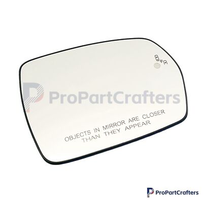 Passenger Right Side Mirror Blind Spot No-Anti-glare for Ford Edge 2015-2023