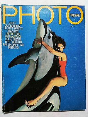 ITALIENISCHES FOTO MAGAZIN 34-1978 GUY BOURDIN - ELLIOTT ERWITT - ATGET - MAN RAY