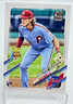 Alec Bohm 2021 Topps Update Series Base Rookie Debut All-Star Rookie Cup US250