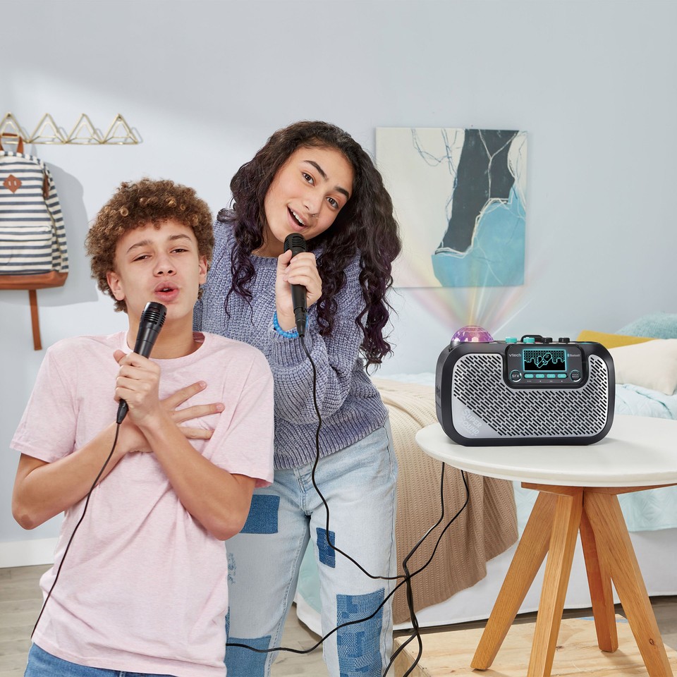 Vtech Supersound Karaoke Machine, Bluetooth, 40W Speaker, 2 Mic with