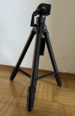 CULLMANN - Dreibein-Kurbelstativ inkl. 2-Wege-Kopf, ausziehbar auf  106cm