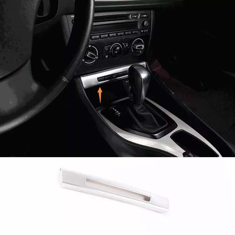 Matte Silver 2013-15 Car Driving Assistant Mode Switch For BMW X1 E84 Cover Trim