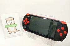 PSP 3000 Black Red Console only No Battery Tested Region Free Sony 0529D