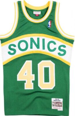 SONICS KEMP 40番 ジャージ Mitchell & Ness Mitchell & Ness Shawn Kemp 40 Replica Swingman NBA Jersey Seattle