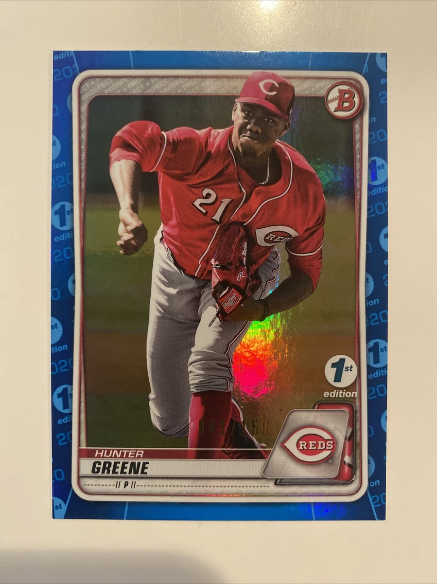 2020 Bowman 1st Edition - Hunter Greene #BFE-47 for sale | eBay