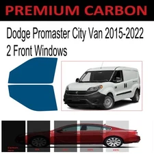 Premium Nano Carbon Window Tint fits Dodge Promaster City Van  2015-2022 2F