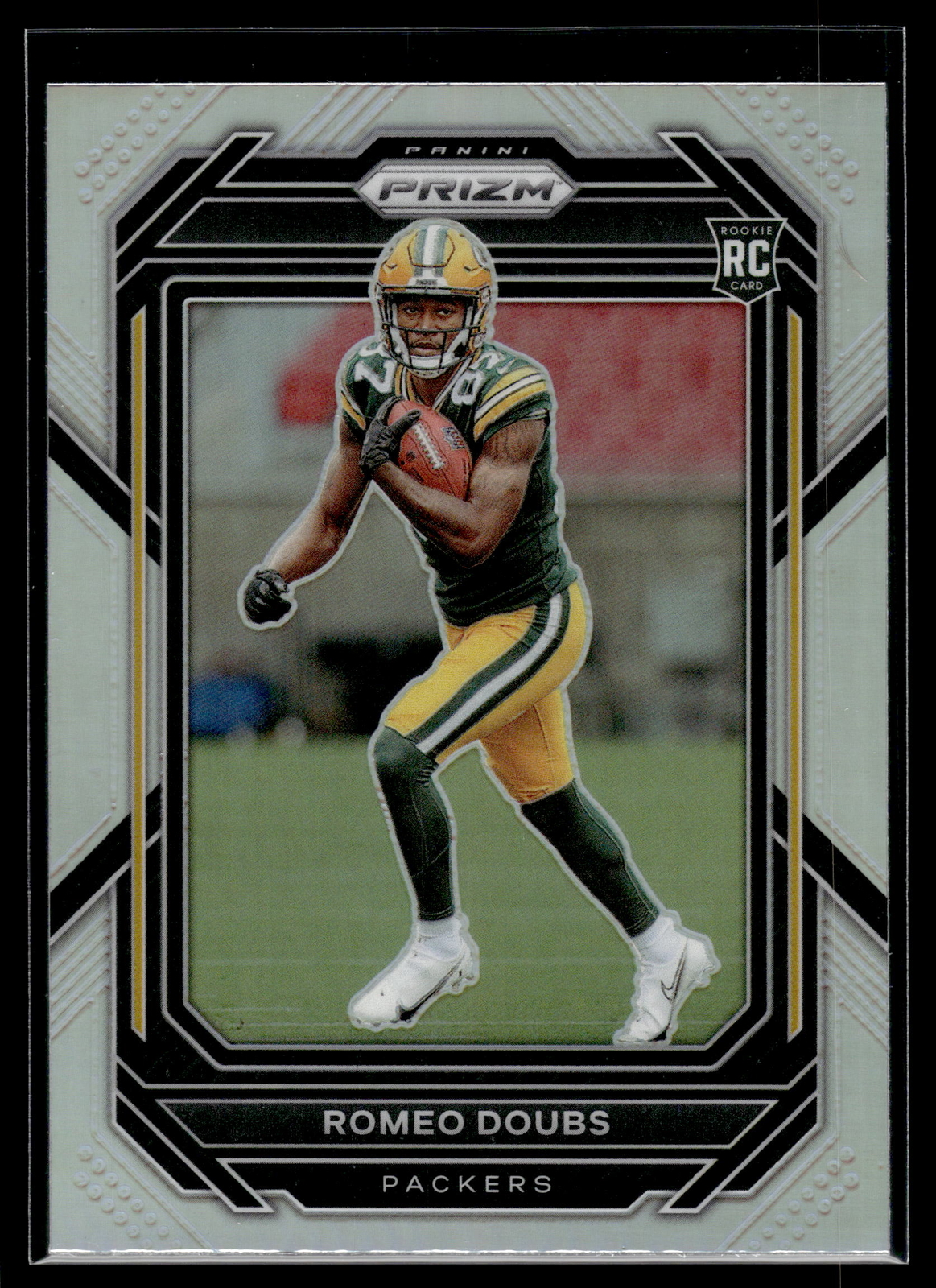 Romeo Doubs 2022 Panini Prizm Silver Prizm Rookie Card #337