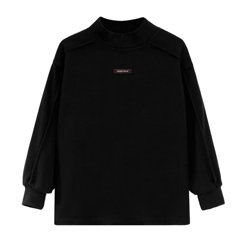 Kids Girls Tops Mock Neck Pullover Solid Color Sweatshirt Climbing Warm Camping - Picture 10 of 44