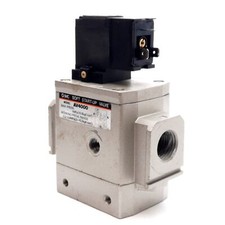 SMC NAV4000-N04-5D Soft Start-Up Valve, 0.2-1.0MPa, 1/2in NPT, 24VDC Coil
