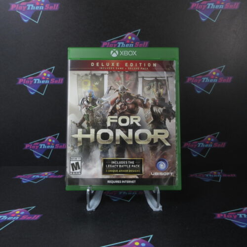 For Honor Deluxe Edition Xbox One - Complete CIB - Picture 1 of 10