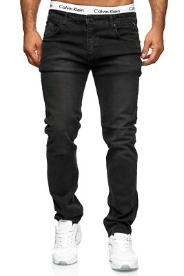 Herren Jeans Hose Basic Jeanshose Comfort Fit  Slim. 2026 CODE 0104