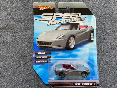 ホットウィール スピードマシーン フェラーリ カリフォルニア Ferrari California Hot Wheels Speed Machines - Card Creased | eBay