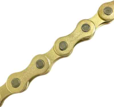 KMC ALTALINE Single Speed BIKE GOLD Chain 1/2 x1/8 x112 LINKS