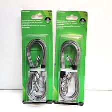 Two (2x) Hillman 852128 1/8" x 8'8" Torsion Spring Lift Cables Garage cable New!