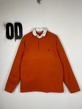 Burberry London Rugby Shirt Orange Size M