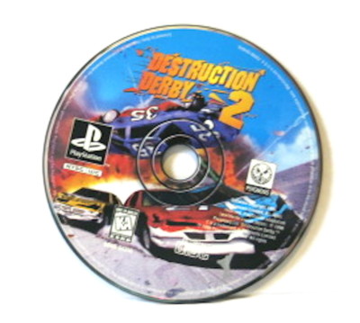 PS1 Destruction Derby 2 (Sony Playstation 1, 1997) Disc Only READ
