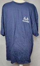 Realtree Camo American Flag Deer Navy Graphic T-Shirt - 2XL NWT Free Shipping   