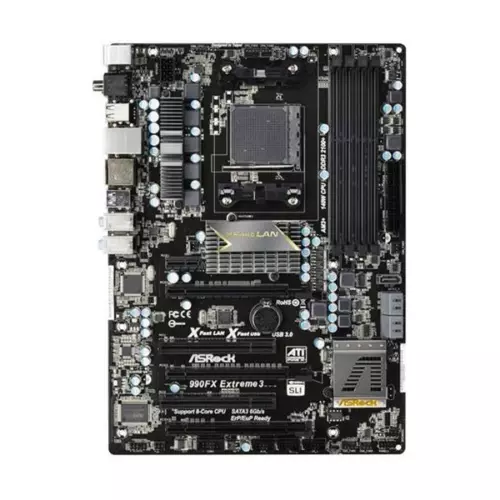 ASRock 990FX Extreme3 AMD 990FX Mainboard ATX Sockel AM3 AM3+   #34229