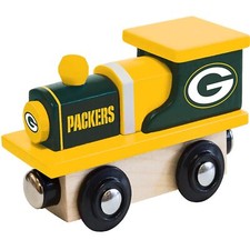 MASTERPIECES - Green Bay Packers Wooden Train Engine GBP2100