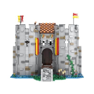 ZITIANYOUBUILD Medieval Castle Gate Model 2680 Pieces Building Toys Set