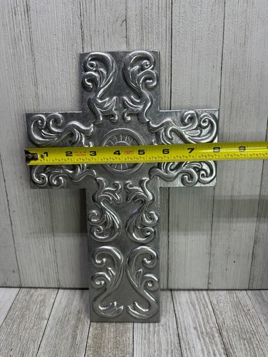 Vtg The Boozell Collection Made in Sterling, VA Wall Cross Plaque Religious Gift - Picture 5 of 6