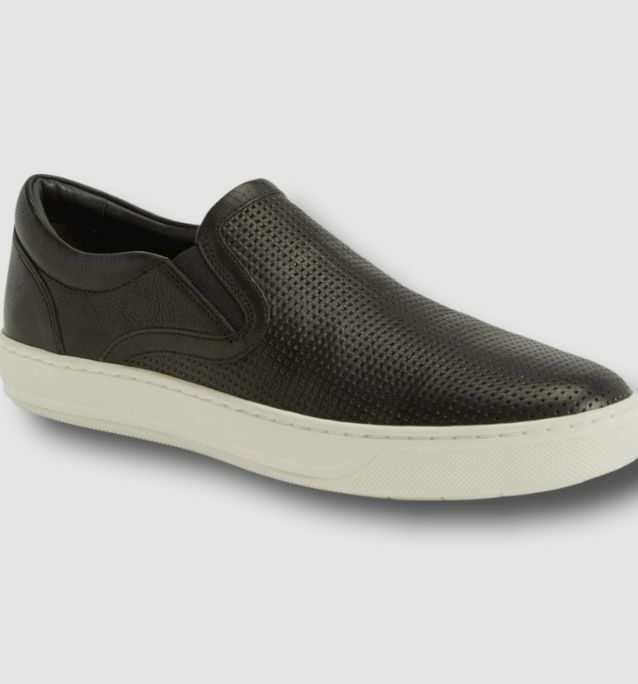 Leather Sneaker Vince Black Slip On Sneakers Vince Women's Black