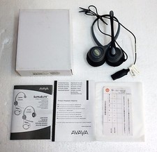 Avaya AH460N SupraElite Binaural Noise-Canceling Headset P/N 67491-01