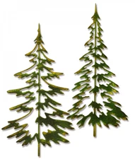 Sizzix Thinlits Woodlands 2pc #660978 Retail $15.99 designer Tim Holtz NIP