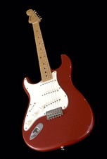 Lefty! Warmoth St59 Custom Light Relic Guitar Usa Dakota Red Hardtail 7.4 Lb Hsc