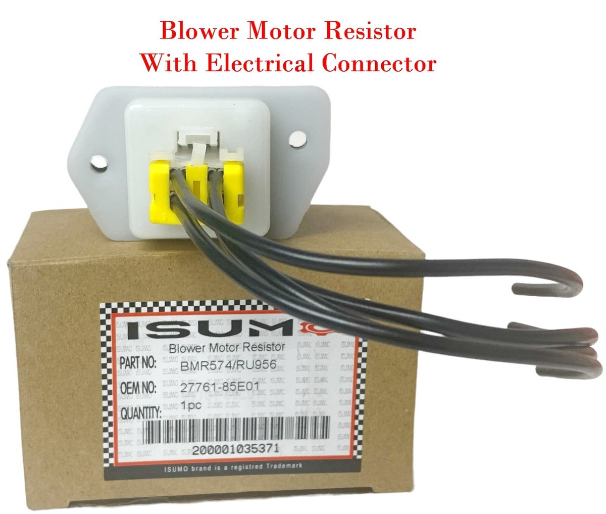 Resistenza Ventilatore Abitacolo C-HORSE 4 Lame Con Connettore – Per Infiniti, Nissan, Suzuki