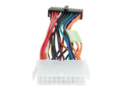6" Standard ATX 20-Pin to Mini 24-Pin Power Converter Adapter for HP Systems - Image 3 of 4