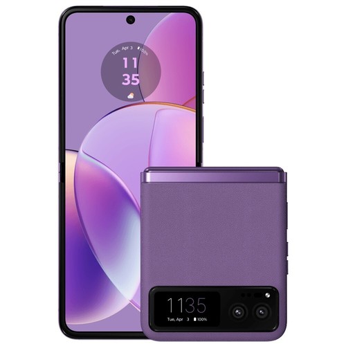 NEW Motorola RAZR (2023) - Summer Lilac - 128 GB - Factory Unlocked