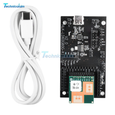 HLK-LD6002 FMCW Radar Module human respiratory alarm heart rate detection PCB
