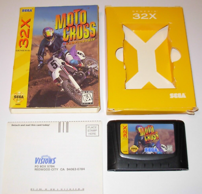 Jogo Motocross Sega 32x Original