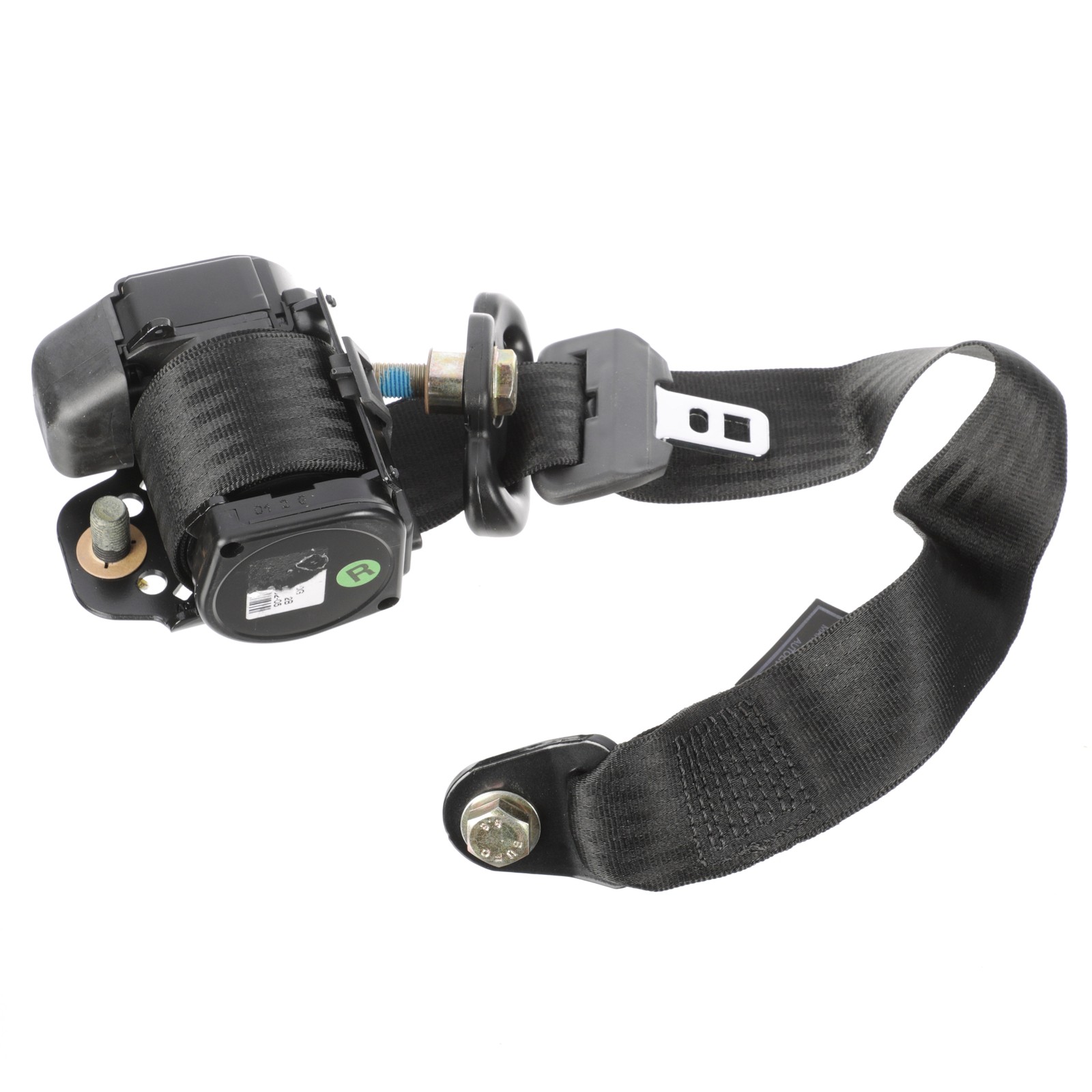 Bentley Arnage Rear Right Seat belt retractor Black P/N PW107237PA