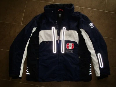 Bogner Skijacke Ski Jacke 1.199 € 56 XXL Herren Blau Offwhite Original - Bild 1 von 4