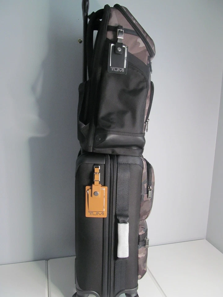 TUMI Extended Trip Set-Camo Carry On Spinner & Matching 16"+ Laptop Backpack-NWT - Image 2 of 4