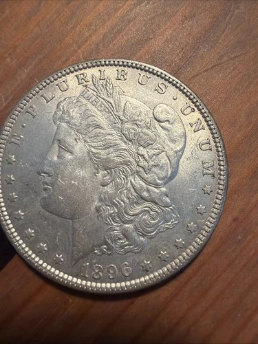 1896 morgan silver dollar