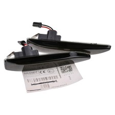 SEITEN BLINKER Blinkleuchten LED Schwarz für BMW 7er E65 E66 Lang E68 Hydrogen 7
