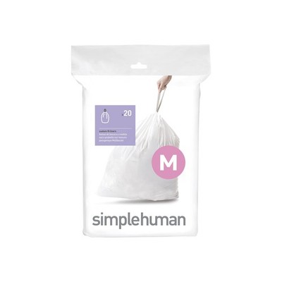 simplehuman passgenaue Mullbeutel,  45 Li NEU