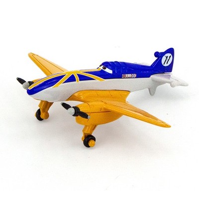 Disney Pixar Bulldog Gelb Flugzeuge Skipper Diecast Geschenk Spielzeug Neu