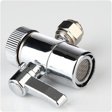 Malida Diverter Valve for Counter Top Water Filters Faucet Adapter, 1/2 Inch Fem