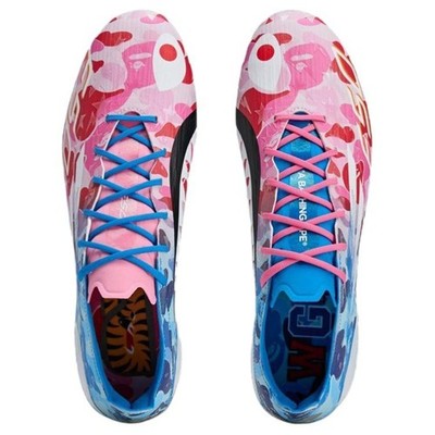 Size 8 - BAPE x adidas Adizero F50 Elite FG Pink for sale online
