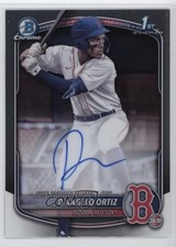 D'Angelo Ortiz Bowman Chrome 2025 Auto