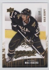 2009-10 Upper Deck MVP Gold Script 65/100 Mike Ribeiro #199 3o2