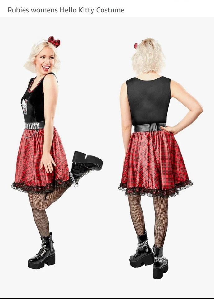 Disfraz de Hello Kitty con medias Foto 2 de 4