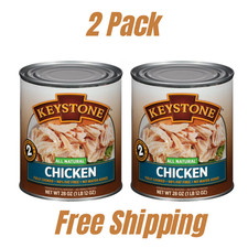 Keystone All Natural Chicken, 28 oz Can 2 Pack Free Ship