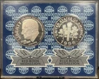 1996 Whitman 50th Anniversary Silver 1 Oz Rosevelt Design - .999 Fine Silver